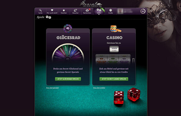 Bessere Chancen erhalten Sie durch die Zusatzfunktionen der Casinospiele von Secret.de